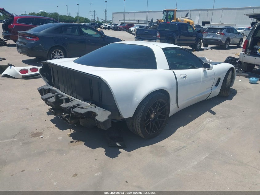 1999 Chevrolet Corvette VIN 1G1YY22G3X5104702 IAAI salvage auction — REAR END, Original (Texas), sold $4,250 on 2026-07-08 (photo 4)