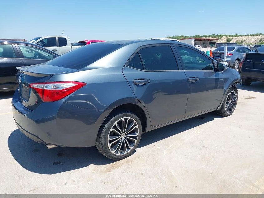 2015 Toyota Corolla VIN 5YFBURHE6FP267546 IAAI salvage auction — FRONT END, Salvage (Texas), sold $1,650 on 2026-07-16 (photo 4)