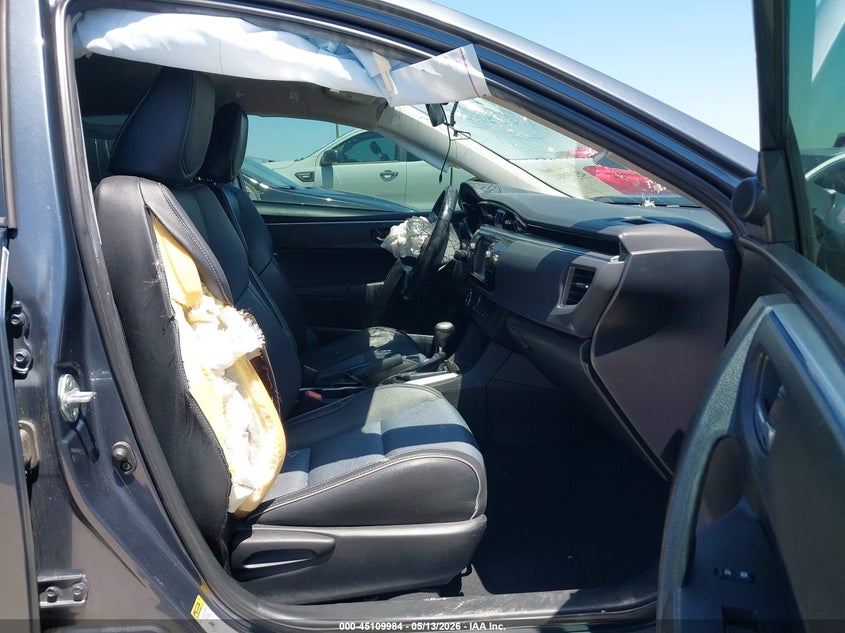 2015 Toyota Corolla VIN 5YFBURHE6FP267546 IAAI salvage auction — FRONT END, Salvage (Texas), sold $1,650 on 2026-07-16 (photo 5)