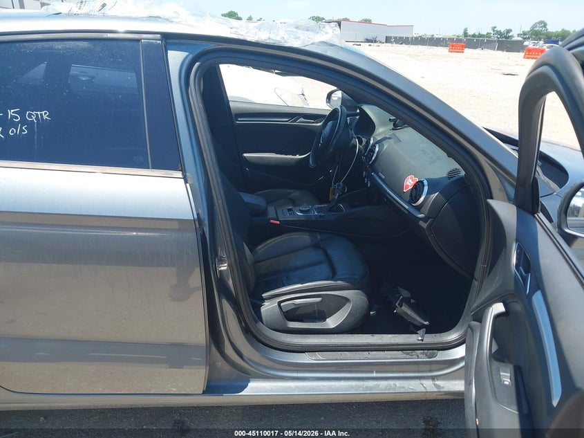 2016 Audi A3 VIN WAUB8GFF7G1081327 IAAI salvage auction — STORM DAMAGE, Original (Texas), sold $25 on 2026-07-28 (photo 5)
