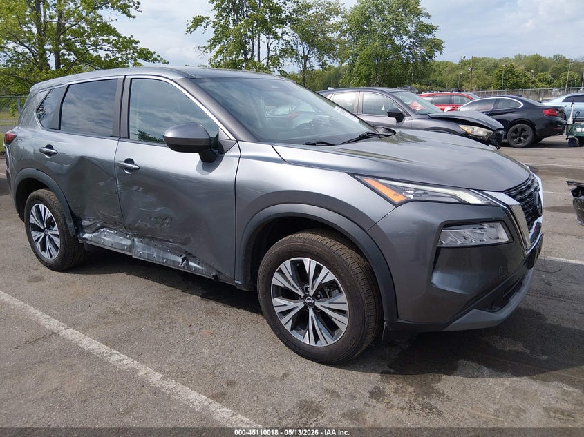 2023 Nissan Rogue VIN 5N1BT3BB5PC844927 IAAI salvage auction — RIGHT SIDE, Salvage Title, sold $7,250 on 2026-08-26 (photo 1)