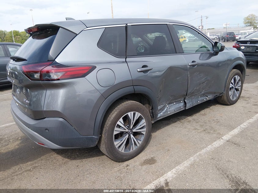 2023 Nissan Rogue VIN 5N1BT3BB5PC844927 IAAI salvage auction — RIGHT SIDE, Salvage Title, sold $7,250 on 2026-08-26 (photo 4)