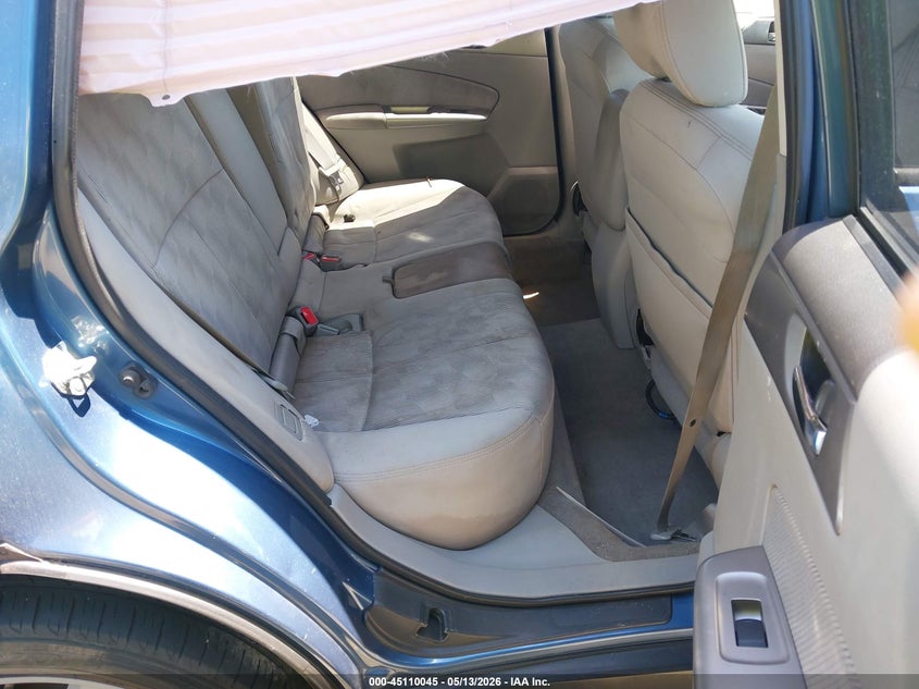 2010 Subaru Forester VIN JF2SH6CC8AH765181 IAAI salvage auction — SIDE, Salvage (North Carolina), sold $200 on 2026-07-10 (photo 8)