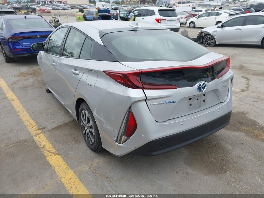 2021 Toyota Prius VIN JTDKAMFP1M3187576 IAAI salvage auction — LEFT FRONT, Salvage (California), sold $4,100 on 2026-07-22 (photo 3)