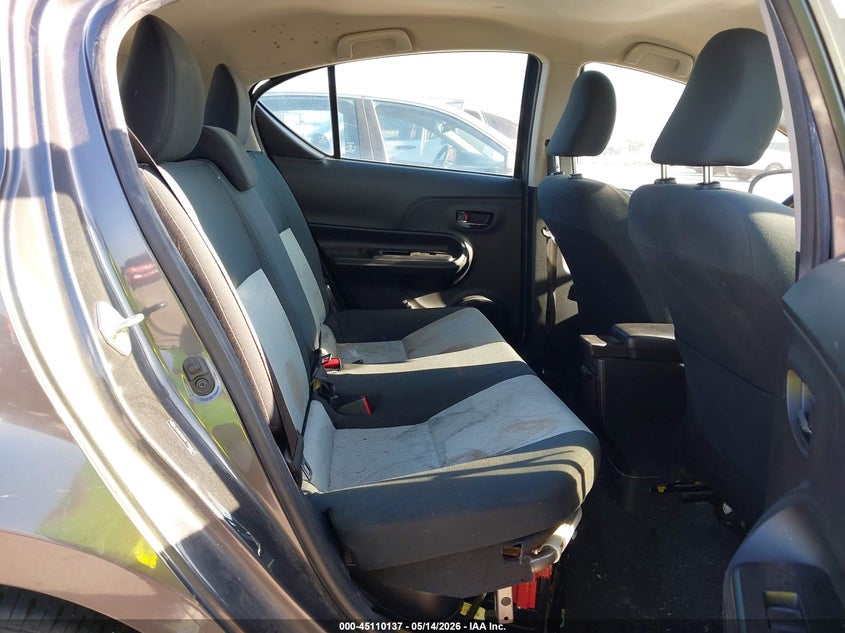 2015 Toyota Prius c VIN JTDKDTB34F1586873 IAAI salvage auction — WATER/FLOOD, Salvage (Texas), sold $600 on 2026-07-24 (photo 8)