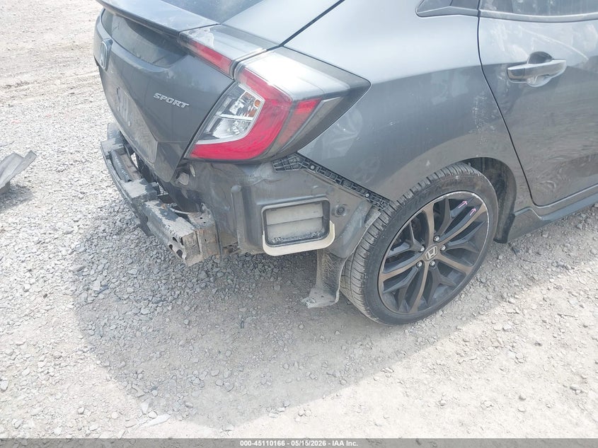 2021 Honda Civic VIN SHHFK7H46MU216879 IAAI salvage auction — REAR END, Salvage (Ohio), sold $5,100 on 2026-07-15 (photo 6)