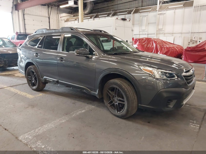 2021 Subaru Outback VIN 4S4BTGNDXM3201411 IAAI salvage auction — LEFT SIDE, Salvage (Oregon), sold $10,750 on 2026-07-09 (photo 1)