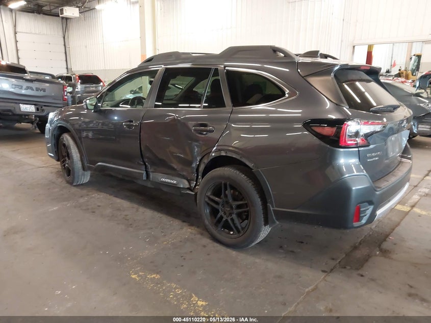 2021 Subaru Outback VIN 4S4BTGNDXM3201411 IAAI salvage auction — LEFT SIDE, Salvage (Oregon), sold $10,750 on 2026-07-09 (photo 3)
