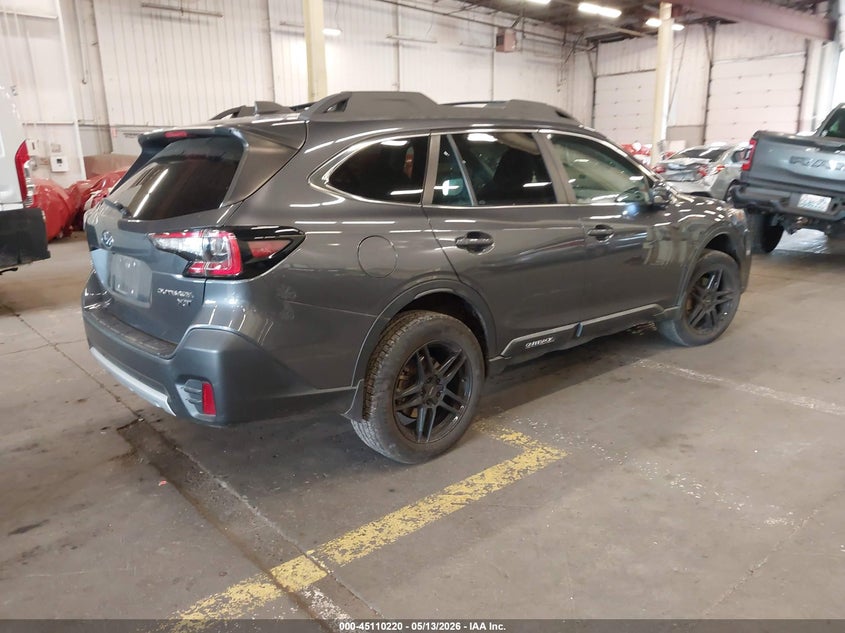 2021 Subaru Outback VIN 4S4BTGNDXM3201411 IAAI salvage auction — LEFT SIDE, Salvage (Oregon), sold $10,750 on 2026-07-09 (photo 4)