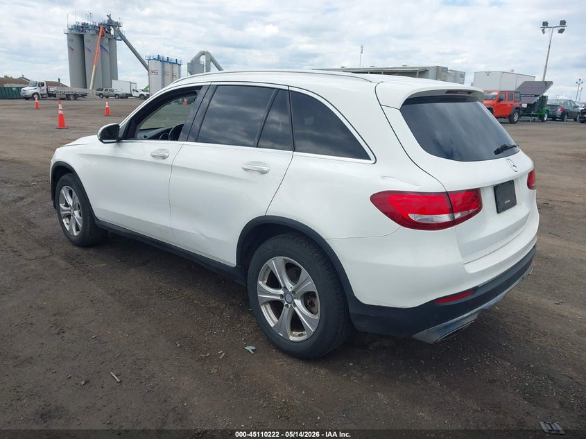 2016 Mercedes-benz Glc VIN WDC0G4KB4GF098758 IAAI salvage auction — FRONT END, Salvage (Idaho), sold $6,050 on 2026-08-04 (photo 3)