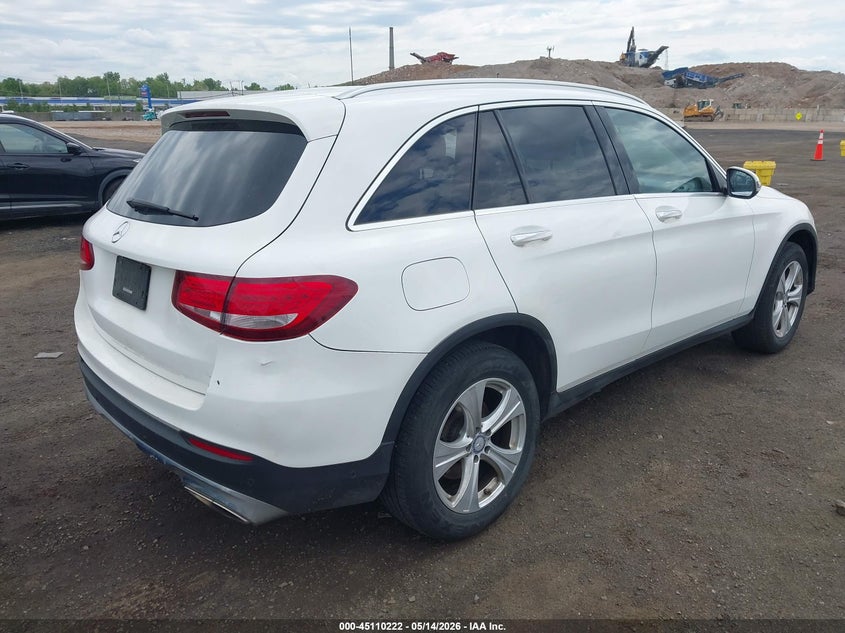 2016 Mercedes-benz Glc VIN WDC0G4KB4GF098758 IAAI salvage auction — FRONT END, Salvage (Idaho), sold $6,050 on 2026-08-04 (photo 4)