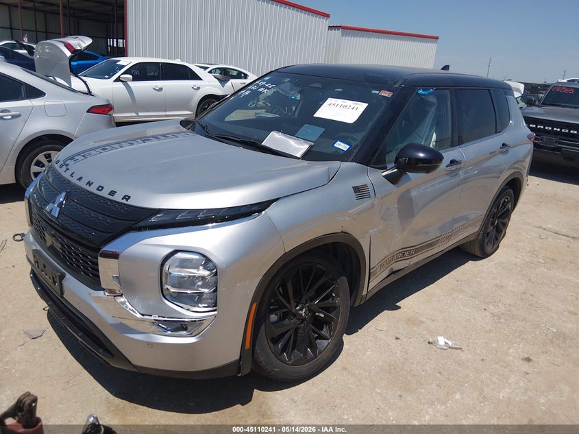 2023 Mitsubishi Outlander VIN JA4J3VA81PZ043243 IAAI salvage auction — LEFT SIDE, Original (Texas), sold $10,500 on 2026-07-28 (photo 2)
