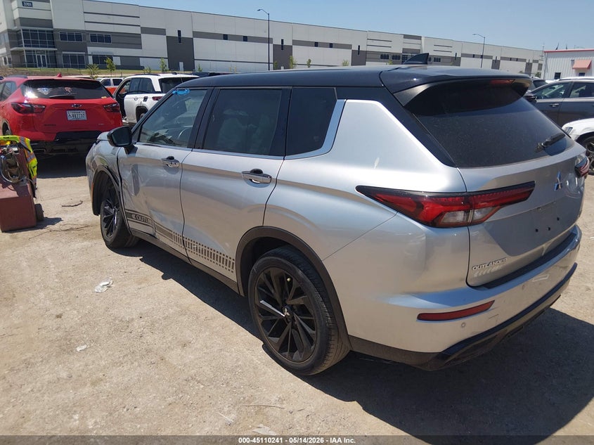 2023 Mitsubishi Outlander VIN JA4J3VA81PZ043243 IAAI salvage auction — LEFT SIDE, Original (Texas), sold $10,500 on 2026-07-28 (photo 3)