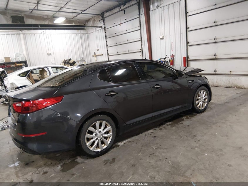 2015 Kia Optima VIN 5XXGN4A7XFG438079 IAAI salvage auction — FRONT END, Salvage (Illinois), sold $550 on 2026-07-07 (photo 4)