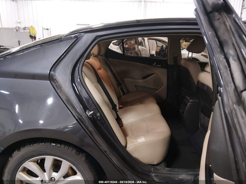 2015 Kia Optima VIN 5XXGN4A7XFG438079 IAAI salvage auction — FRONT END, Salvage (Illinois), sold $550 on 2026-07-07 (photo 8)