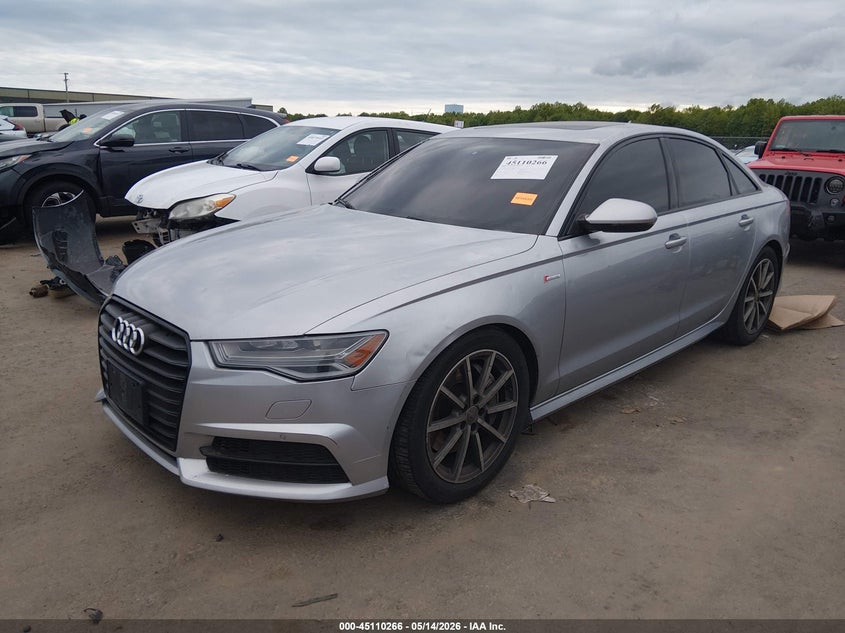 2016 Audi A6 VIN WAUFGAFCXGN083167 IAAI salvage auction — HAIL, Salvage (Ohio), sold $5,800 on 2026-07-07 (photo 2)
