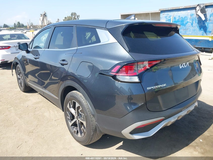 2023 Kia Sportage VIN 5XYK33AF2PG128376 IAAI salvage auction — FRONT END, Salvage (California), sold $6,500 on 2026-07-22 (photo 3)