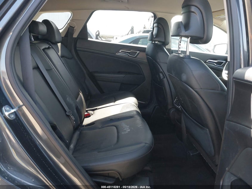 2023 Kia Sportage VIN 5XYK33AF2PG128376 IAAI salvage auction — FRONT END, Salvage (California), sold $6,500 on 2026-07-22 (photo 8)