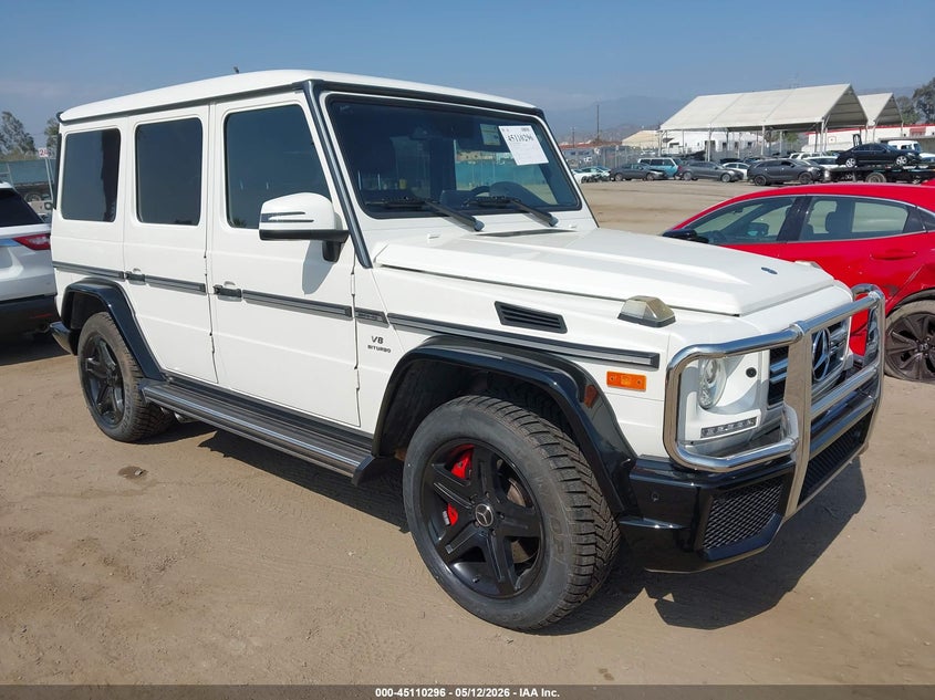 2018 Mercedes-benz G-klasse amg 6x6 VIN WDCYC7DH8JX285469 IAAI salvage auction — Repossession, Salvage (California), sold $44,850 on 2026-06-24 (photo 1)