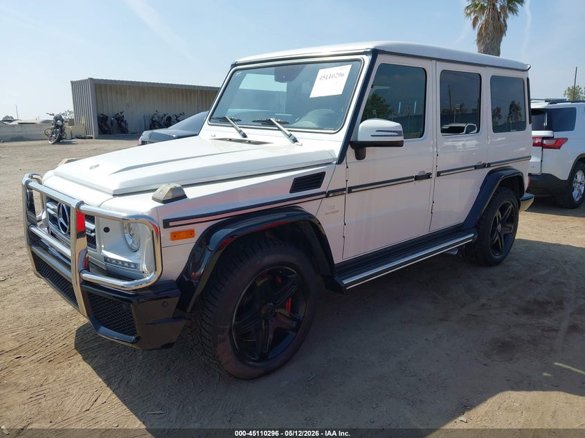 2018 Mercedes-benz G-klasse amg 6x6 VIN WDCYC7DH8JX285469 IAAI salvage auction — Repossession, Salvage (California), sold $44,850 on 2026-06-24 (photo 2)