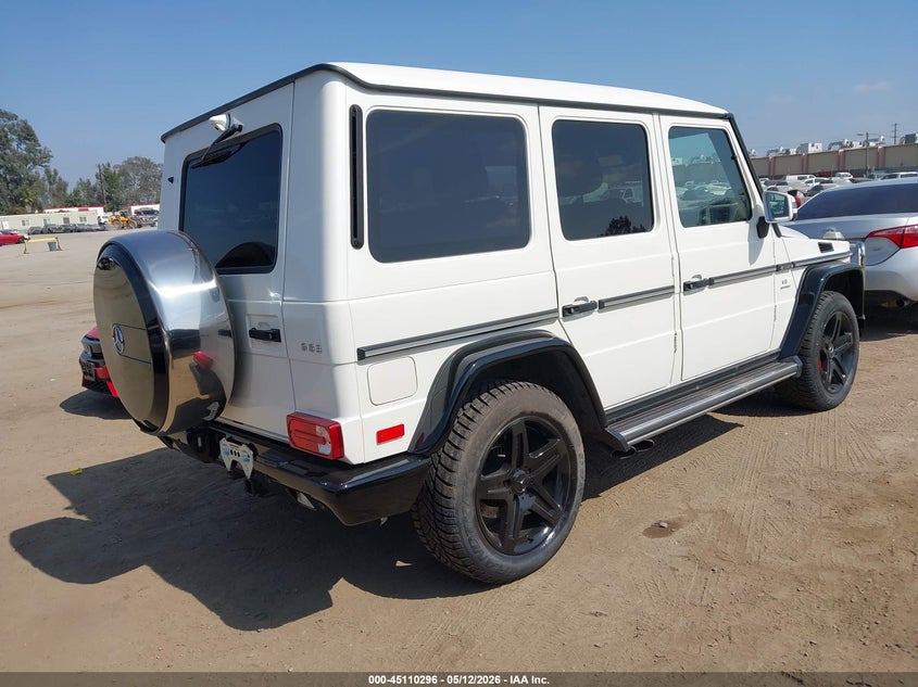 2018 Mercedes-benz G-klasse amg 6x6 VIN WDCYC7DH8JX285469 IAAI salvage auction — Repossession, Salvage (California), sold $44,850 on 2026-06-24 (photo 4)