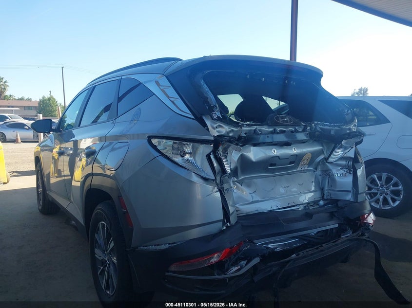 2024 Hyundai Tucson VIN KM8JBCD13RU227493 IAAI salvage auction — REAR END, Salvage (California), sold $8,400 on 2026-07-28 (photo 3)