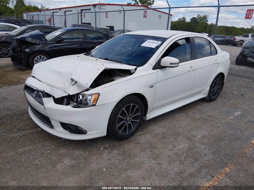 2015 Mitsubishi Lancer VIN JA32V2FW5FU019242 IAAI salvage auction — FRONT END, Salvage (Kentucky), sold $825 on 2026-07-20 (photo 2)