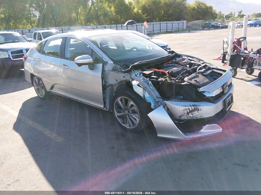 2018 Honda Clarity VIN JHMZC5F35JC013614 IAAI salvage auction — RIGHT SIDE, Salvage (Utah), sold $3,050 on 2026-07-09 (photo 1)