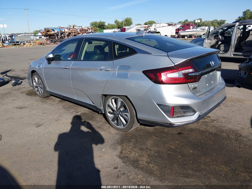 2018 Honda Clarity VIN JHMZC5F35JC013614 IAAI salvage auction — RIGHT SIDE, Salvage (Utah), sold $3,050 on 2026-07-09 (photo 3)