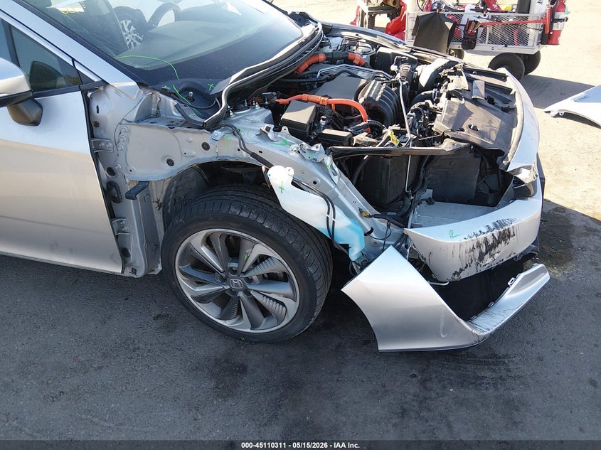 2018 Honda Clarity VIN JHMZC5F35JC013614 IAAI salvage auction — RIGHT SIDE, Salvage (Utah), sold $3,050 on 2026-07-09 (photo 6)