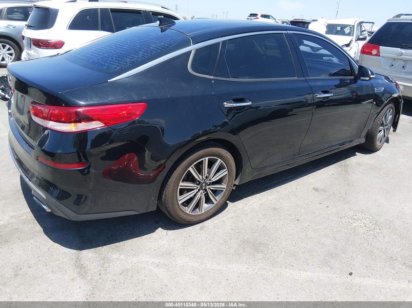 2019 Kia Optima VIN 5XXGT4L30KG335179 IAAI salvage auction — THEFT, Clear (California), sold $2,050 on 2026-07-16 (photo 4)