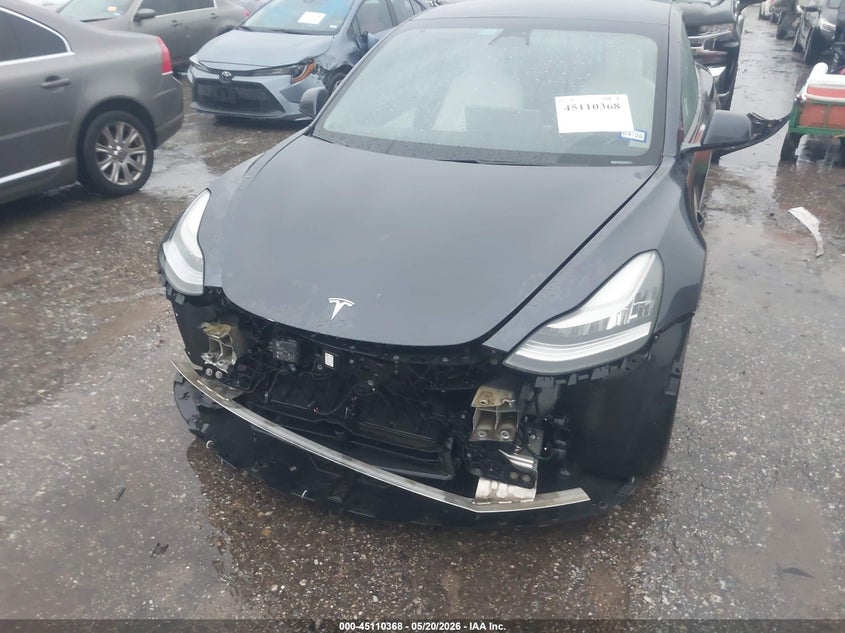 2021 Tesla Model 3 VIN 5YJ3E1EB2MF862514 IAAI salvage auction — FRONT END, Original (Texas), sold $11,100 on 2026-07-08 (photo 6)