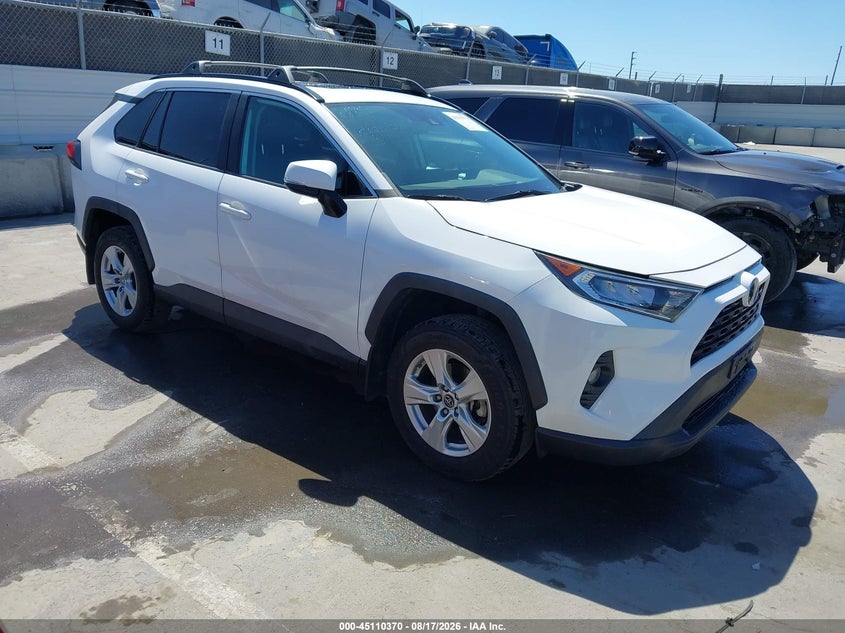 2019 Toyota Rav4 VIN 2T3W1RFV7KW002700 IAAI salvage auction — LEFT REAR, Salvage (California), sold $11,250 on 2026-09-02 (photo 1)