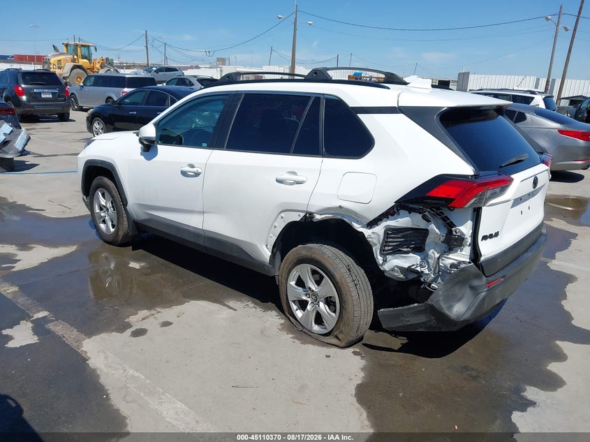 2019 Toyota Rav4 VIN 2T3W1RFV7KW002700 IAAI salvage auction — LEFT REAR, Salvage (California), sold $11,250 on 2026-09-02 (photo 3)