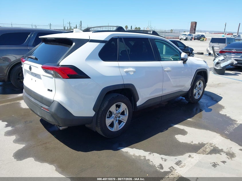 2019 Toyota Rav4 VIN 2T3W1RFV7KW002700 IAAI salvage auction — LEFT REAR, Salvage (California), sold $11,250 on 2026-09-02 (photo 4)