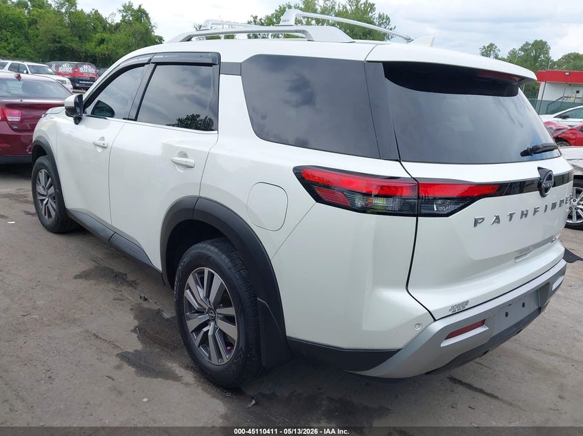 2022 Nissan Pathfinder VIN 5N1DR3CC0NC235465 IAAI salvage auction — RIGHT FRONT, Wait Title, sold $8,200 on 2026-08-27 (photo 3)