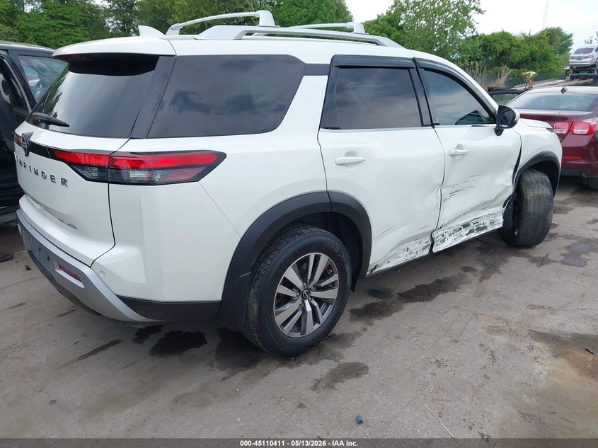 2022 Nissan Pathfinder VIN 5N1DR3CC0NC235465 IAAI salvage auction — RIGHT FRONT, Wait Title, sold $8,200 on 2026-08-27 (photo 4)