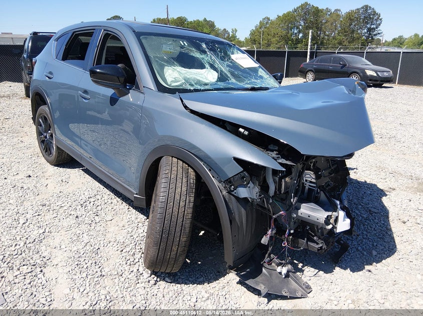 2024 Mazda Cx-5 VIN JM3KFBCL9R0465325 IAAI salvage auction — FRONT & REAR, Salvage Title, sold $1,600 on 2026-07-29 (photo 1)