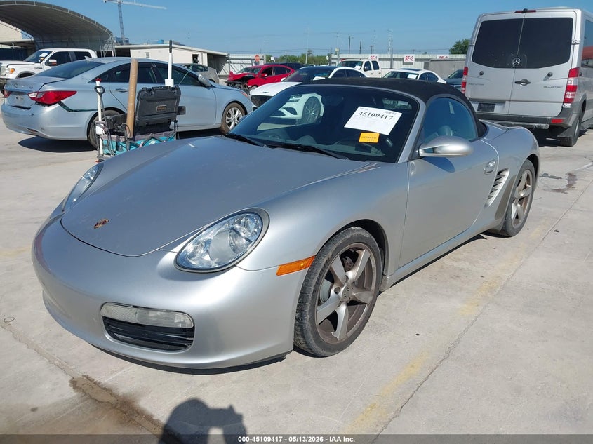 2006 Porsche Boxster VIN WP0CA29806U711214 IAAI salvage auction — REAR END, Salvage (Texas), sold $6,000 on 2026-07-06 (photo 2)
