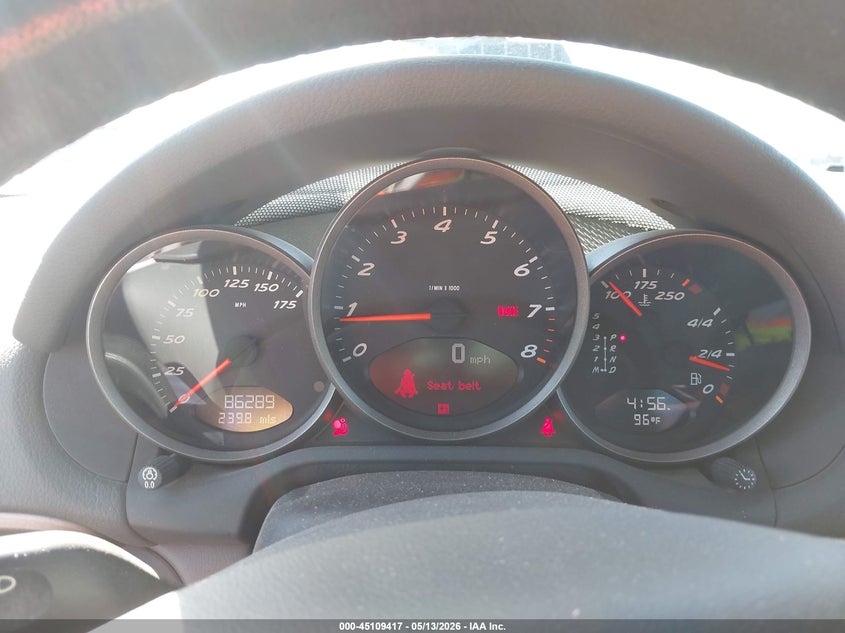 2006 Porsche Boxster VIN WP0CA29806U711214 IAAI salvage auction — REAR END, Salvage (Texas), sold $6,000 on 2026-07-06 (photo 7)