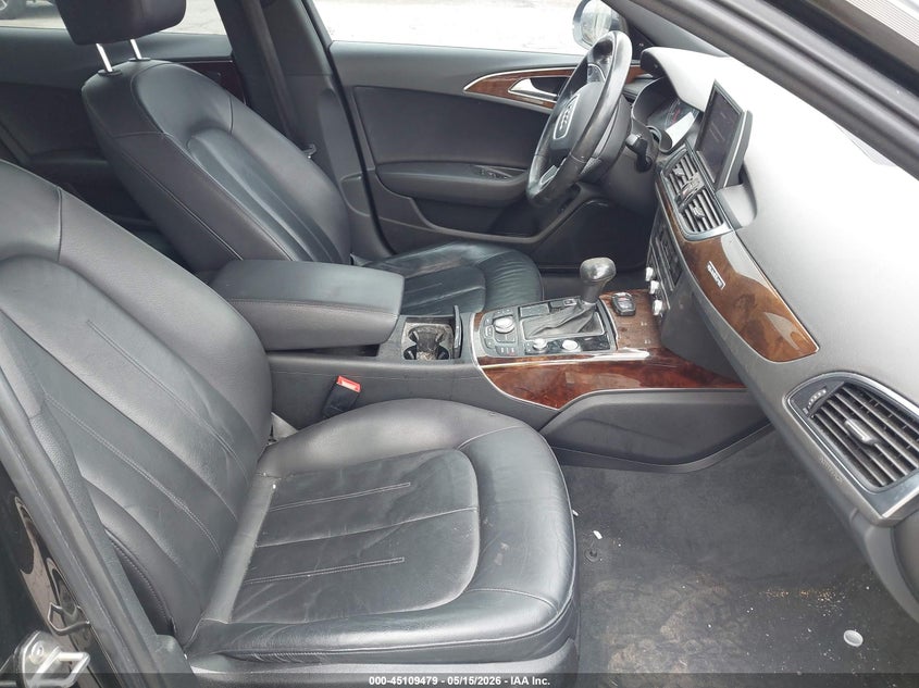 2013 Audi A6 VIN WAUGFAFC5DN029262 IAAI salvage auction — WATER/FLOOD, Salvage (Illinois), sold $475 on 2026-07-08 (photo 5)