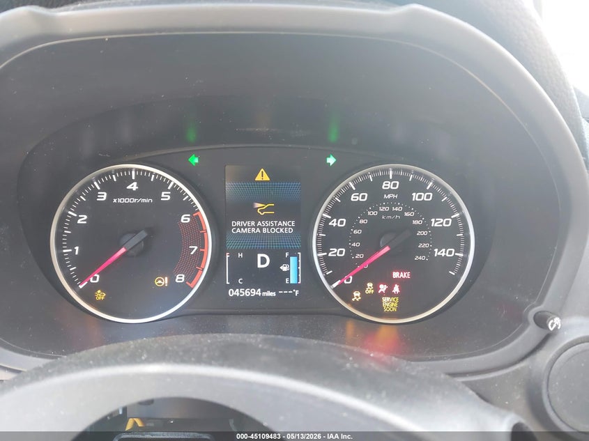 2023 Mitsubishi Eclipse cross VIN JA4ATVAA3PZ013549 IAAI salvage auction — FRONT END, Certificate Of Destruction (Florida), sold $1,200 on 2026-07-08 (photo 7)