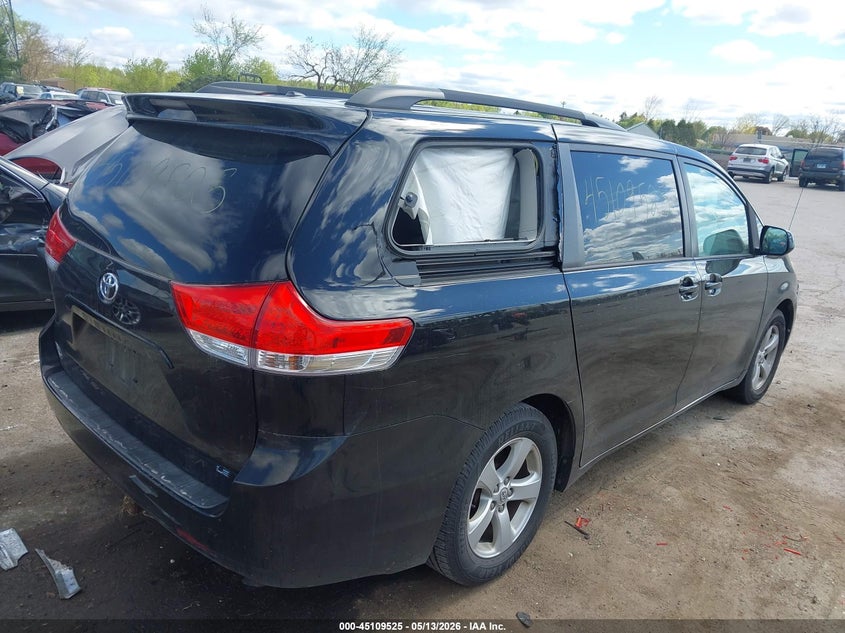 2014 Toyota Sienna VIN 5TDKK3DC7ES419377 IAAI salvage auction — FRONT END, Junk Bill Of Sale Mv2459 (Wisconsin), sold $675 on 2026-07-14 (photo 4)