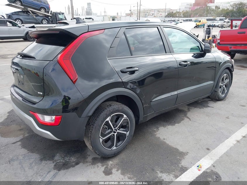 2025 Kia Niro VIN KNDCP3LE2S5234986 IAAI salvage auction — FRONT END, Salvage (California), sold $6,600 on 2026-07-08 (photo 4)