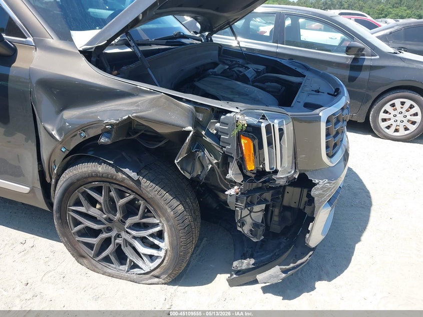 2023 Kia Telluride VIN 5XYP6DGCXPG348882 IAAI salvage auction — FRONT END, Salvage (Georgia), sold $7,100 on 2026-07-21 (photo 6)