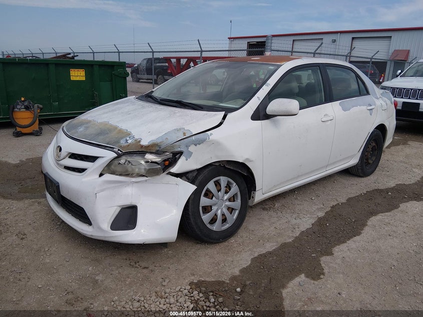 2011 Toyota Corolla VIN JTDBU4EE5BJ102383 IAAI salvage auction — LEFT FRONT, Salvage (Kansas), sold $1,050 on 2026-07-31 (photo 2)