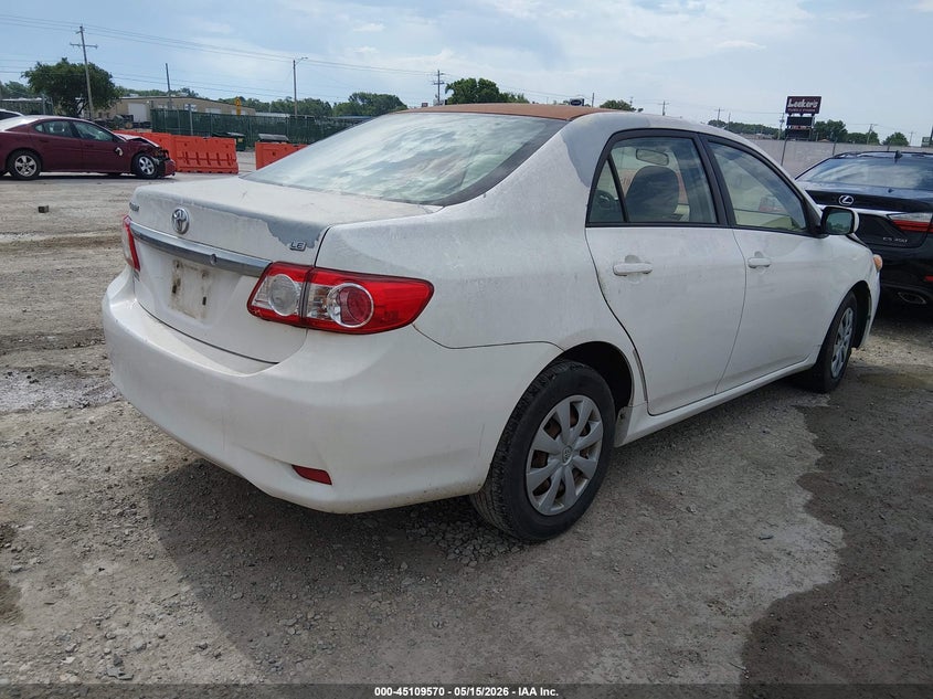2011 Toyota Corolla VIN JTDBU4EE5BJ102383 IAAI salvage auction — LEFT FRONT, Salvage (Kansas), sold $1,050 on 2026-07-31 (photo 4)