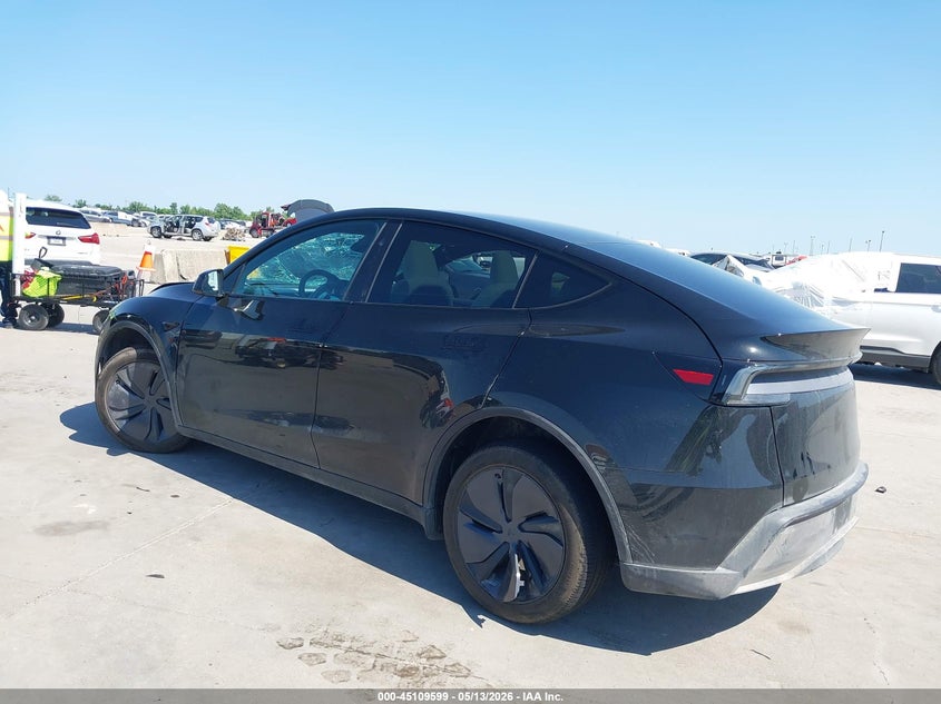 2026 Tesla Model y VIN 7SAYGDED1TA658403 IAAI salvage auction — LEFT & RIGHT, Salvage Title, sold $15,575 on 2026-07-22 (photo 3)