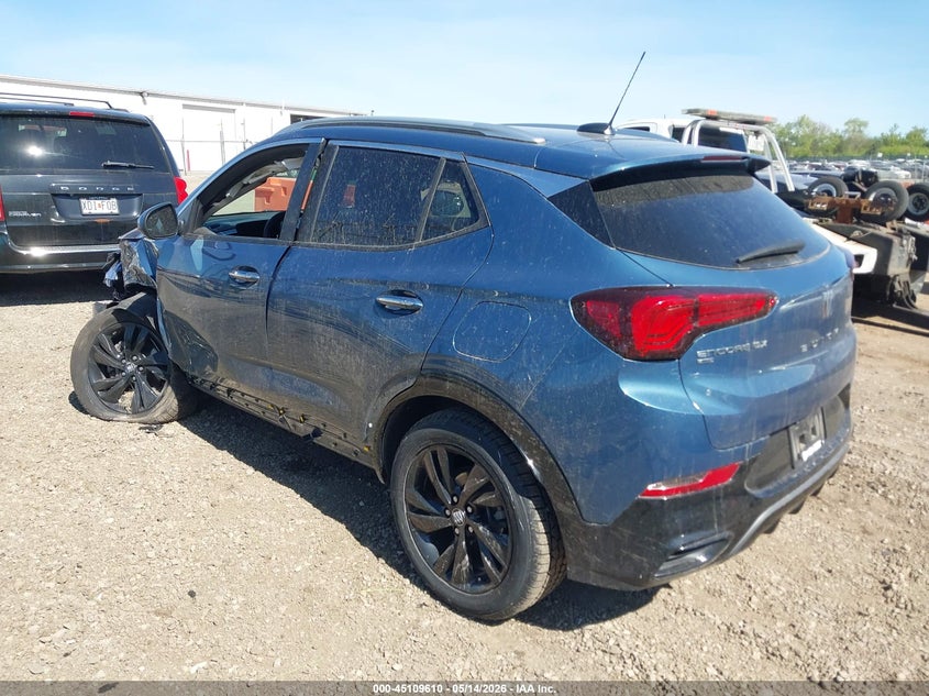 2024 Buick Encore gx VIN KL4AMESLXRB036156 IAAI salvage auction — LEFT FRONT, Salvage (Illinois), sold $3,050 on 2026-07-15 (photo 3)