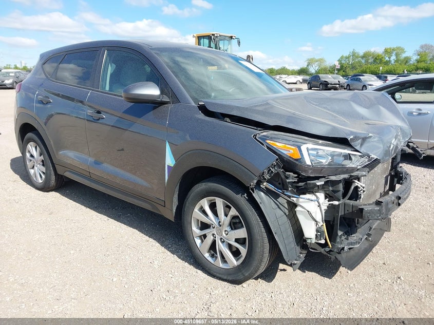 2019 Hyundai Tucson VIN KM8J23A44KU056189 IAAI salvage auction — FRONT END, Salvage (Illinois), sold $1,800 on 2026-07-29 (photo 1)